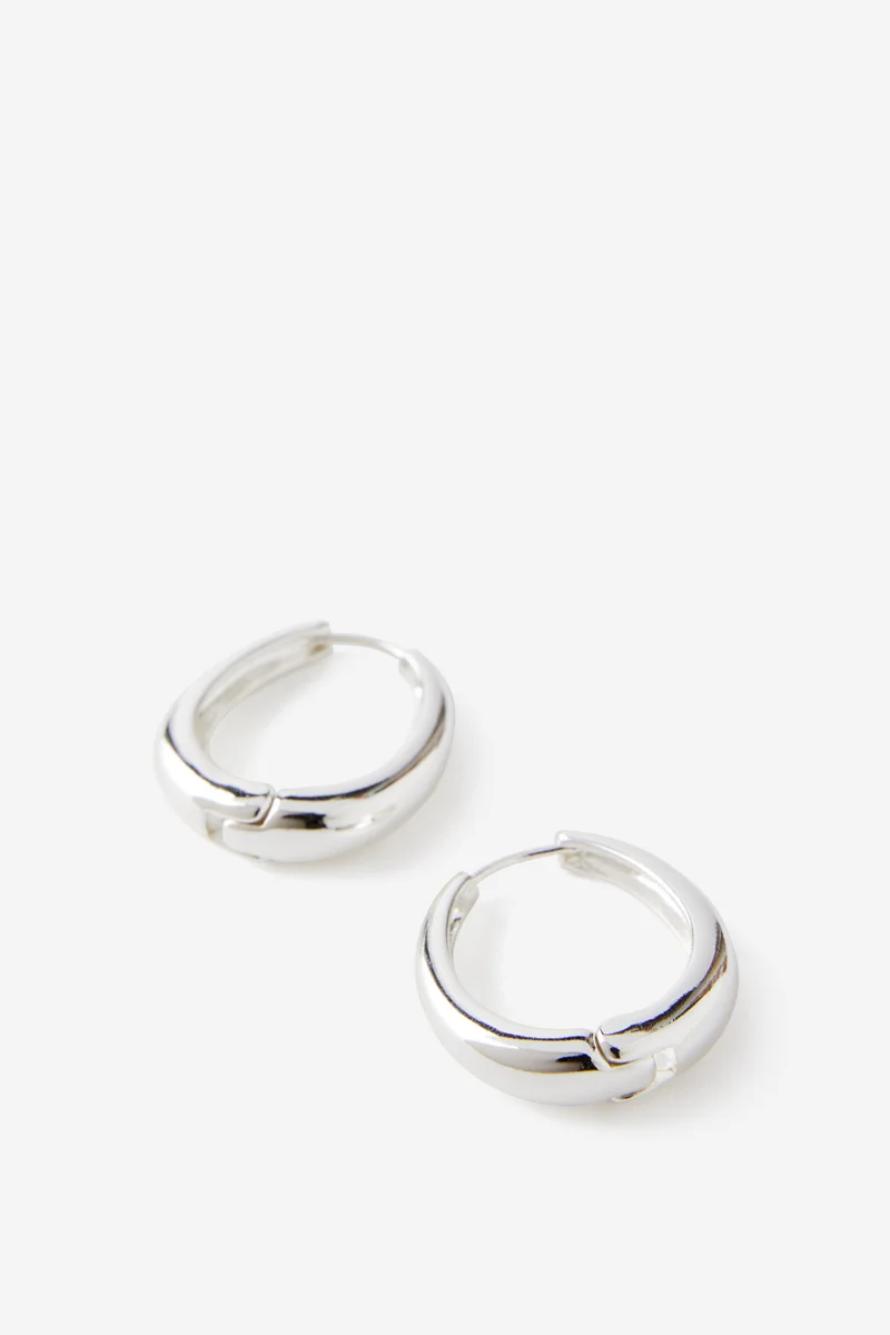 روبي Large Hoop Earring